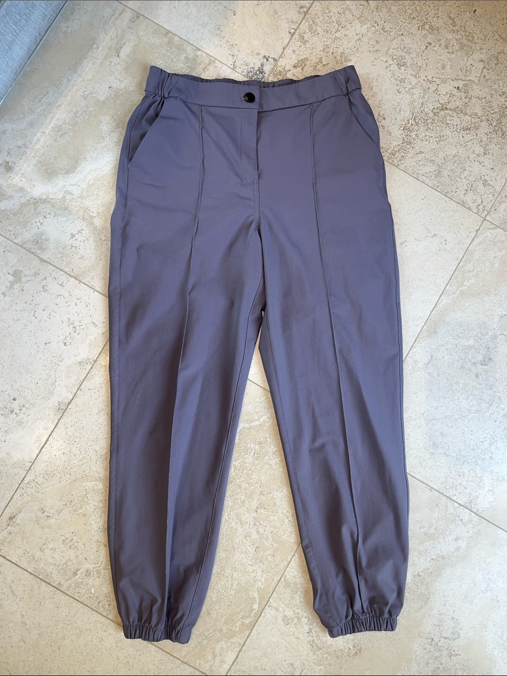 Lululemon Warpstreme High-Rise 7/8 Joggers in Dusky Lavender Sz 29